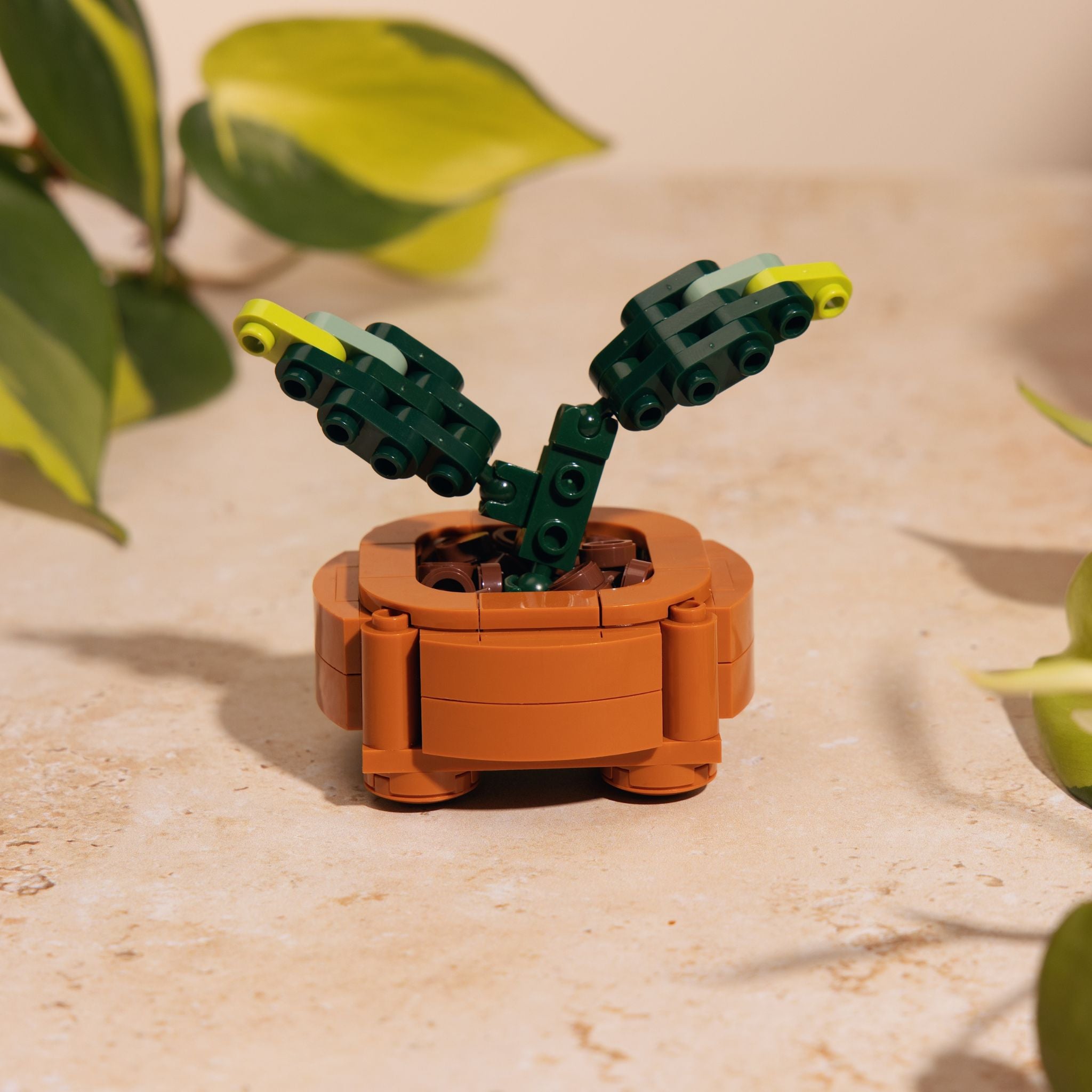 lego man planter pot Propogation pot