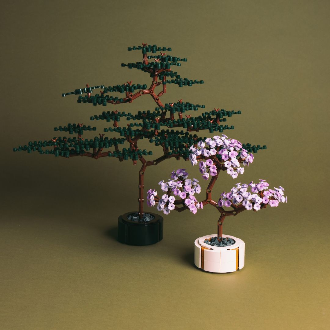 Bonsai brick builds elevated home decor curated by Modern Brick Haus