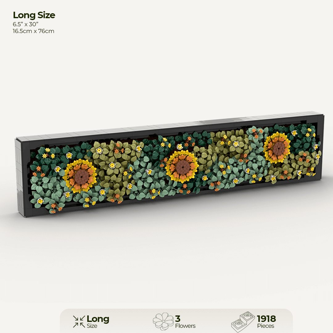 Sunflower Moss Garden