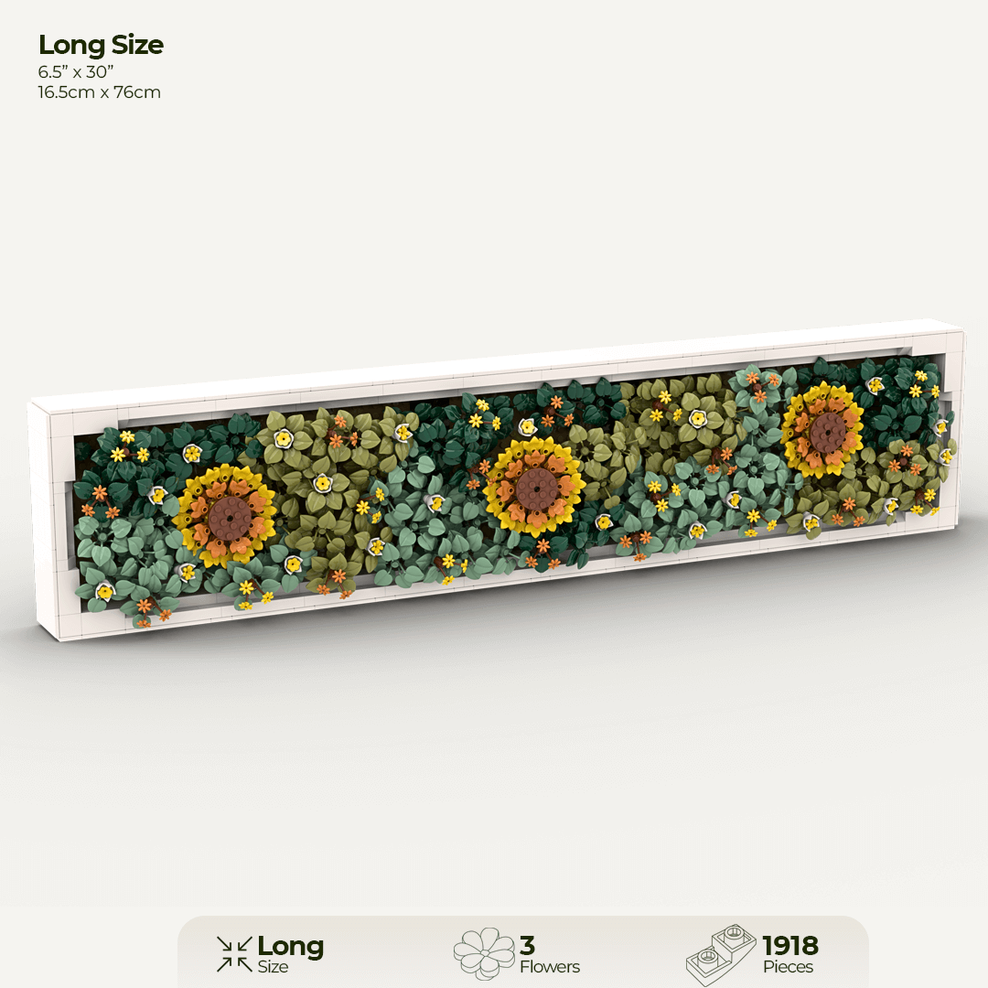 Sunflower Moss Garden