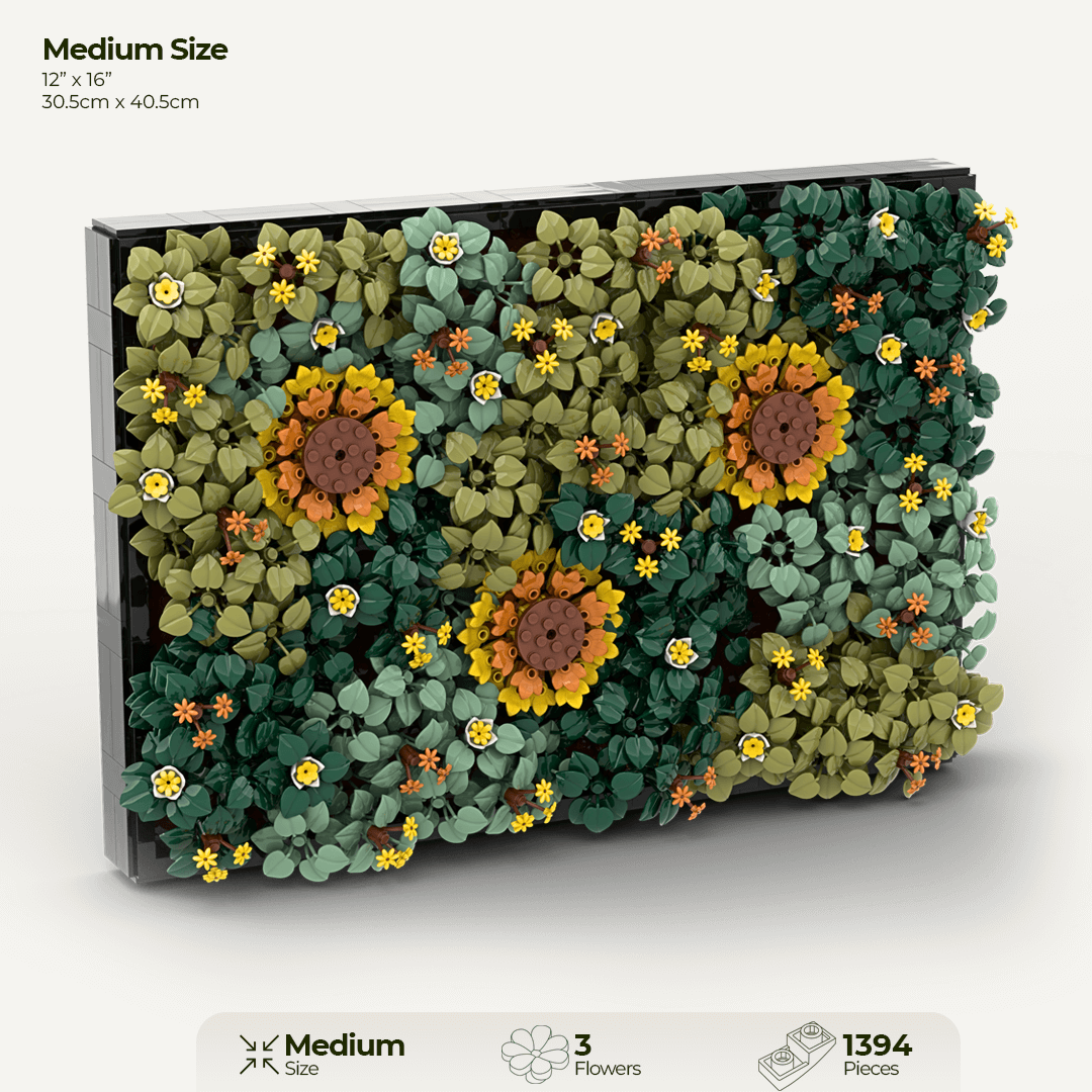 Sunflower Moss Garden