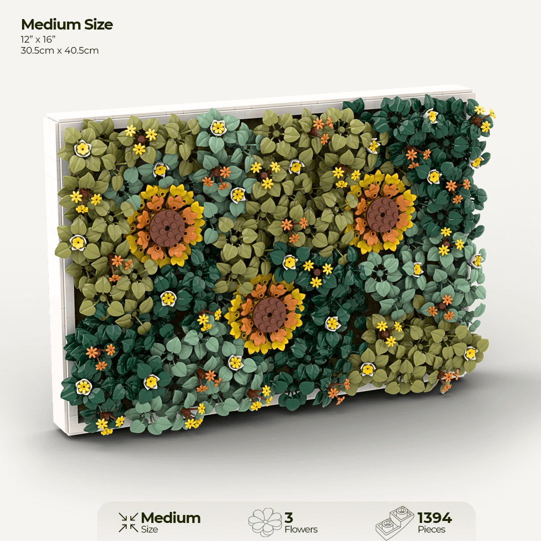 Sunflower Moss Garden