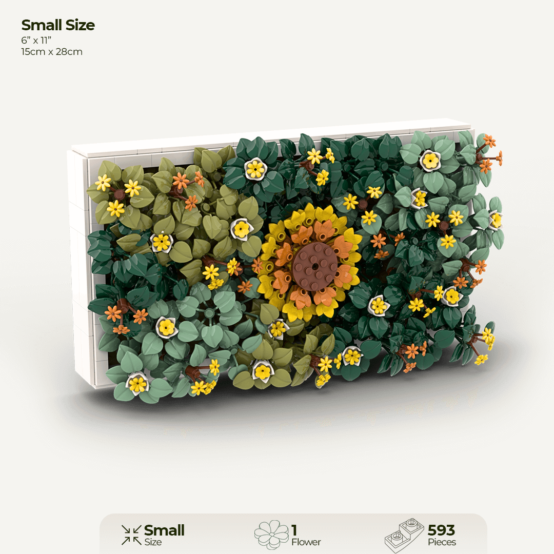 Sunflower Moss Garden