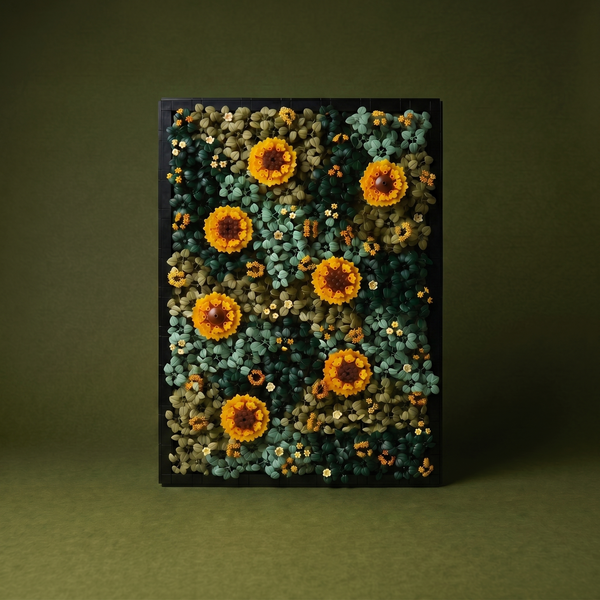 Sunflower Moss Garden