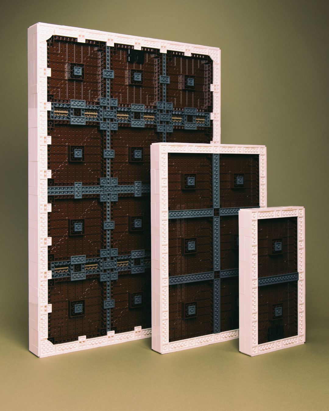 Moscow Style/モスクワ・スタイル グラフィックデザイン 作品集 Moss Garden Canvas Wall Art Brick Build Home Decor | Modern